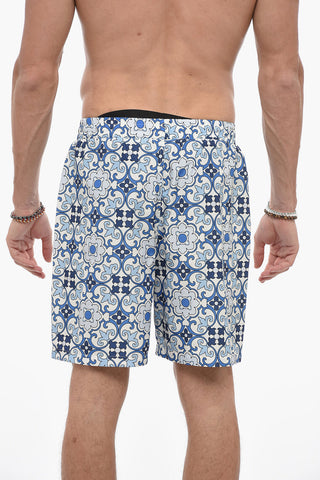 Costume Da Bagno Boxer Stampato