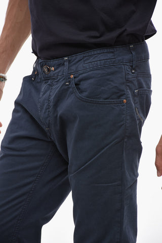 Pantaloni a 5 Tasche ORVIETO in Cotone Stretch