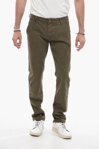 Regular Waist Stretch Cotton PARMA Pants