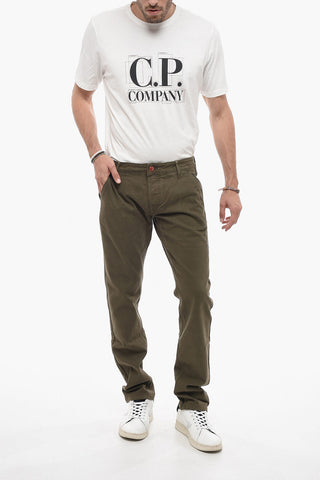 Regular Waist Stretch Cotton PARMA Pants