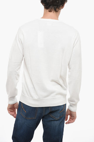 Pullover In Cotone Girocollo