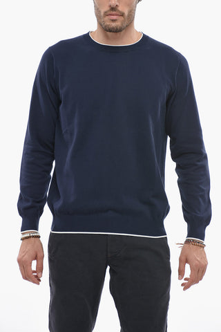 Cotton Crewneck Pullover