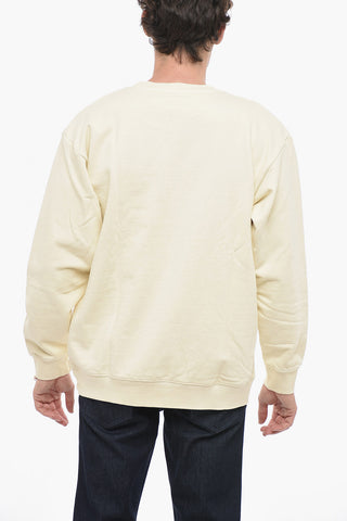 Printed Cotton Crew-neck Sweatshirt