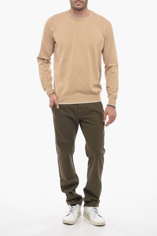 Cotton Crewneck Pullover