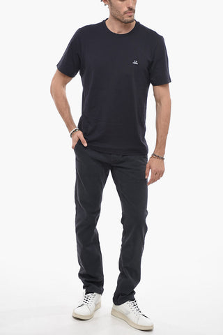 T-Shirt Girocollo in Tinta Unita