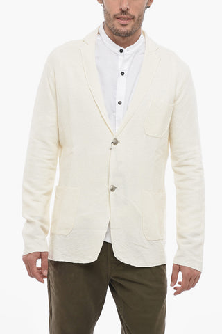 Blazer In Lino Sfoderato