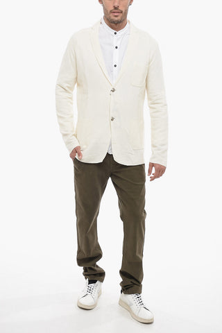 Blazer In Lino Sfoderato