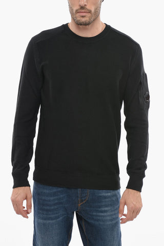 Pullover Girocollo In Cotone