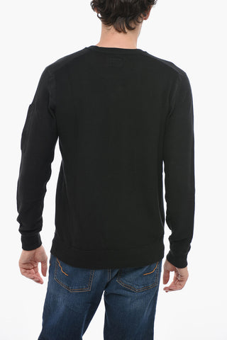 Pullover Girocollo In Cotone