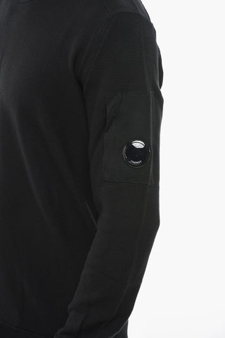 Pullover Girocollo In Cotone