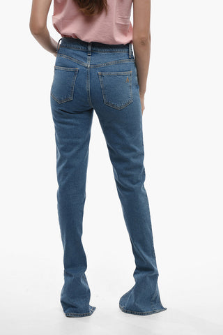 Mid Wash FREJA Skinny Fit Denims 15cm