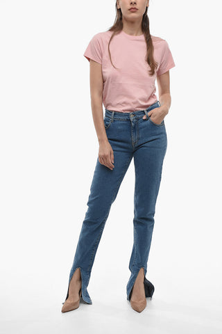 Mid Wash FREJA Skinny Fit Denims 15cm