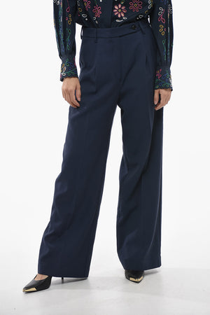 Pantaloni Palazzo FAIRMONT in Misto Cotone
