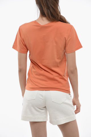 RL T-shirt with Logo Print