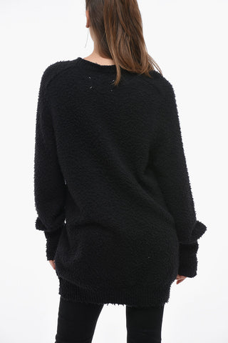 MM4 Pullover Girocollo Oversized in Misto Cotone
