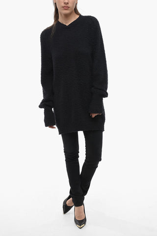 MM4 Pullover Girocollo Oversized in Misto Cotone
