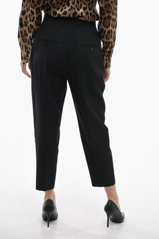 Pantaloni Chino a 2 Pinces in Lana