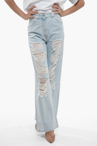 Boyfriend Fit Distressed Denims 28cm