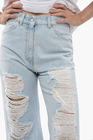 Boyfriend Fit Distressed Denims 28cm