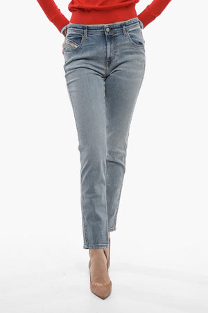 RED TAG Skinny-Fit-Jeans BABHILA aus Stonewashed-Denim 15 cm