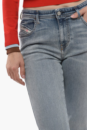 RED TAG Skinny-Fit-Jeans BABHILA aus Stonewashed-Denim 15 cm