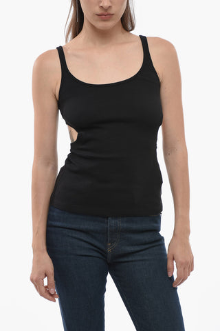 Tank Top METEOR in Cotone Stretch a Coste