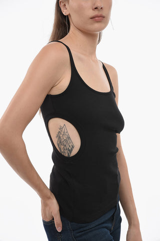 Tank Top METEOR in Cotone Stretch a Coste