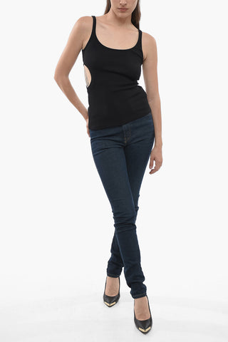 Tank Top METEOR in Cotone Stretch a Coste