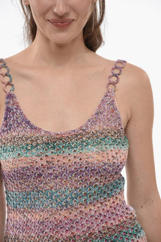 Tank Top in Lana Crochet