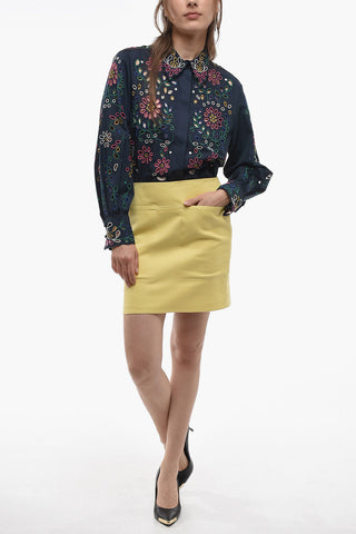 SFILATA Cotton BEVANDA Cargo Miniskirt