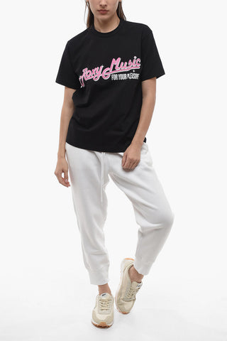 Printed ROXY MUSIC Oversized T-Shirt
