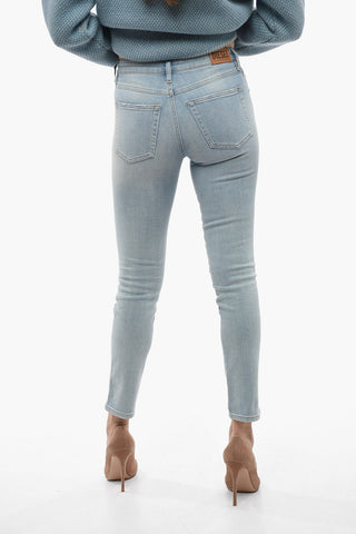 Jeans Slim Fit BABHILA con Lavaggio Chiaro 14cm