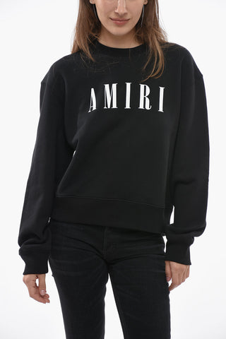 Oversized Sweatshirt with Logo Print