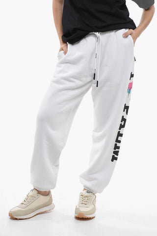 Joggers ILOVEPALM in Cotone Garzato