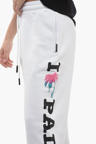 Joggers ILOVEPALM in Cotone Garzato