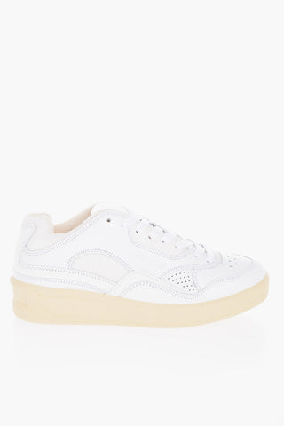 Leather Low-Top Sneakers