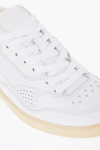 Leather Low-Top Sneakers