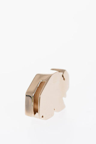 Elephant-Shaped Metal Charm for Shoulder Strap