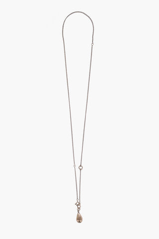 Chain TINNE Necklace with Pearl Shaped Pendent