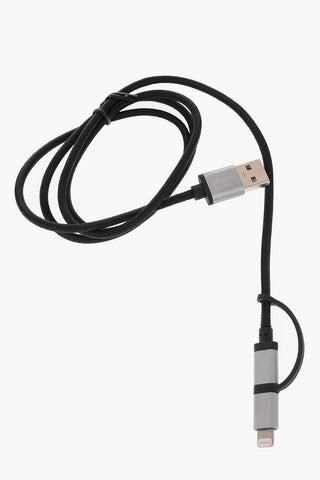 Caricabatteria da Auto a 2 Porte con Micro USB/MFI 2 in 1