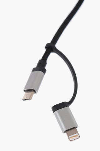 Caricabatteria da Auto a 2 Porte con Micro USB/MFI 2 in 1
