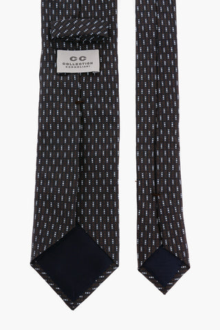 CC COLLECTION 패턴 실크 타이