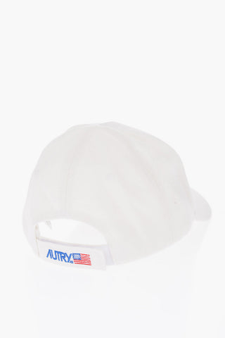 Cotton Baseball Cap with Raised Embroidery