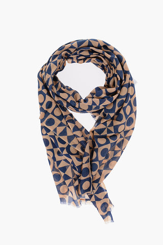 CC COLLECTION Lane's Net Motif Foulard 