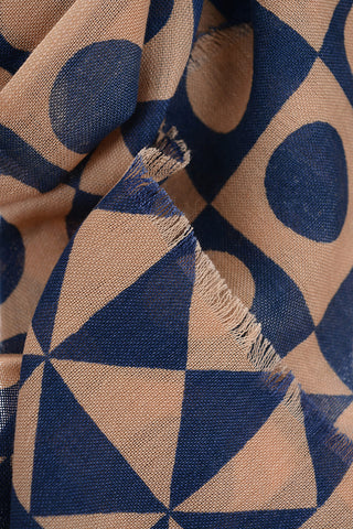 CC COLLECTION Lane's Net Motif Foulard 