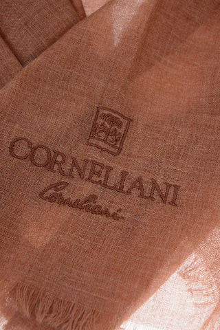 Solid Color Cashmere and Cotton Foulard