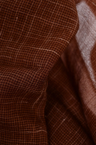 Foulard a Tinta Unita con Logo Ricamato
