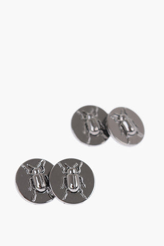 Beetle Detail Zamack Cufflinks