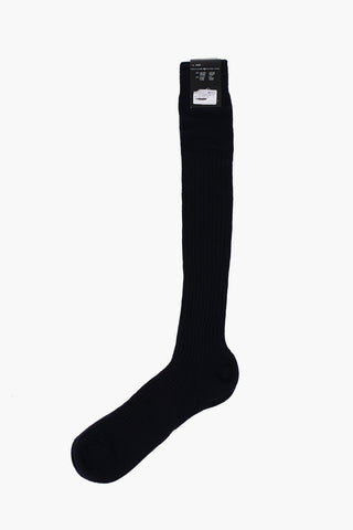 long ribbed socks