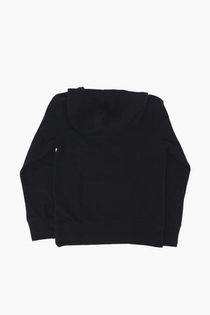 AIR JORDAN Solid-Color Hoodie with Embroidered Logo